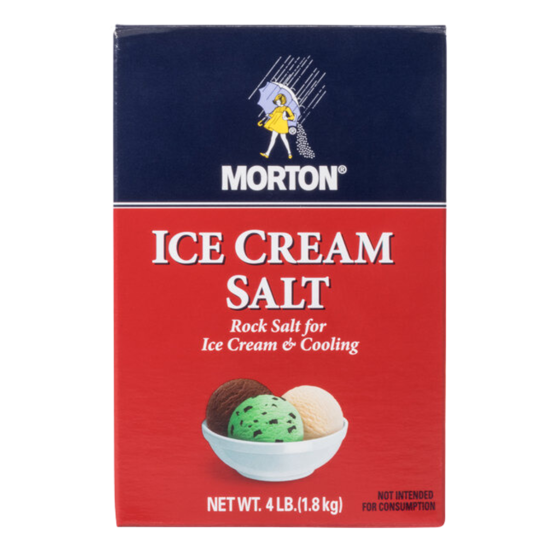 Morton 4 lb. Ice Cream Rock Salt