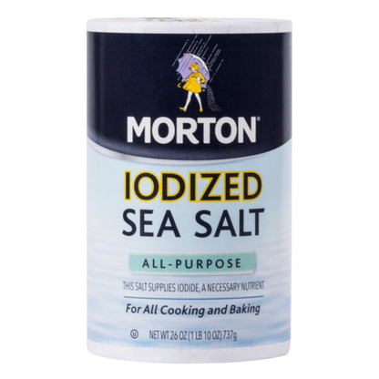Morton 26 oz. All-Purpose Iodized Sea Salt