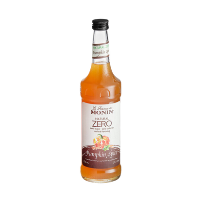 Monin Zero Calorie Natural Pumpkin Spice Flavoring Syrup 750 mL