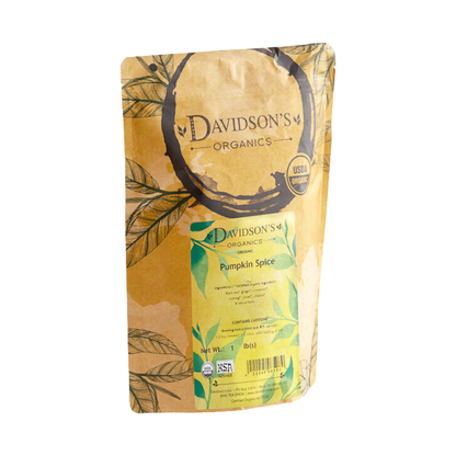 Davidson's Organic Pumpkin Spice Loose Leaf Tea 1 lb.