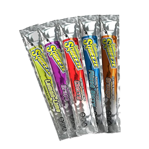 Sqweeze Freeze Pops, Assorted Flavors, 3oz Packets, 150/Carton…