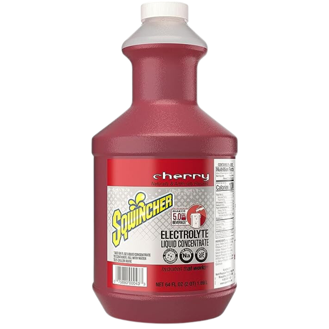 Sqwincher Electrolyte Liquid Concentrate, Cherry Flavoured, 64 fl oz