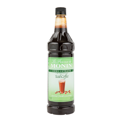 Monin 1 Liter Premium Iced Coffee 7:1 Concentrate