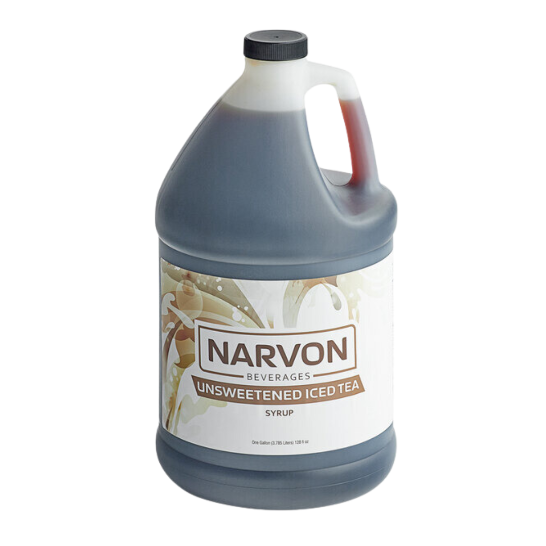 Narvon 1 Gallon Unsweetened Iced Tea 5:1 Concentrate
