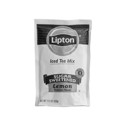 Lipton 11.2 oz. Lemon Iced Tea Mix - 24/Case