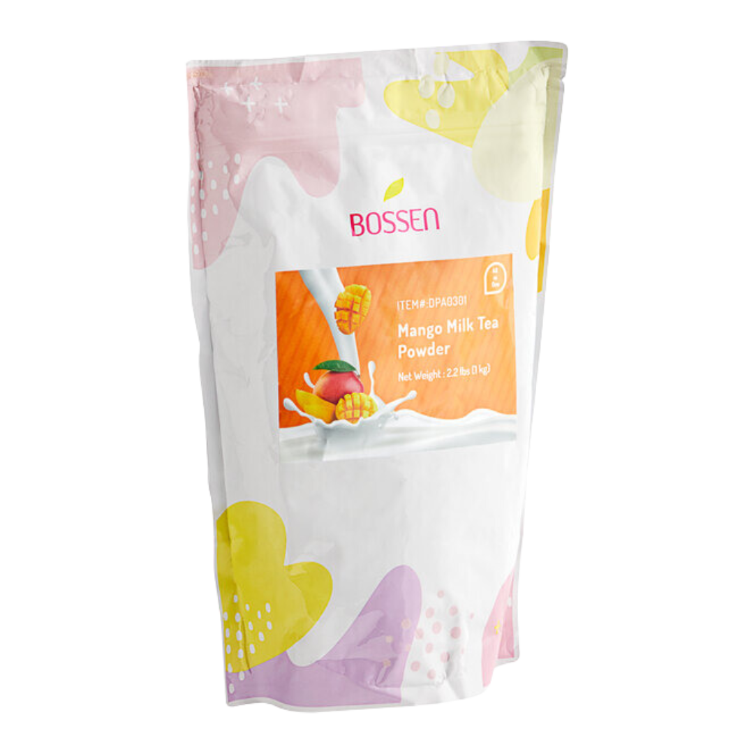 Bossen All-in-One Mango Milk Tea Powder Mix 2.2 lb.