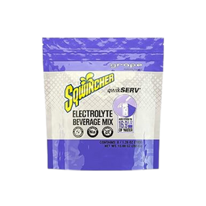 Sqwincher Qwik Serv Powder Concentrate Electrolyte Replacement Beverage Mix, Grape 8Count (Pack of 12)…