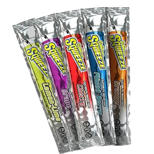 Sqwincher 3 oz. Sqweeze Electrolyte Freezer Pop, Assorted Flavors (Pack of 50)