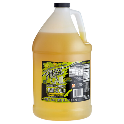 Finest Call 1 Gallon Lime Sour Mix Concentrate