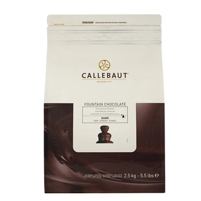 Callebaut N811 Dark Chocolate Callets for Fountains 5.5 lb.