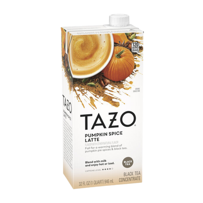 Tazo 32 fl. oz. Pumpkin Spice Latte 1:1 Concentrate