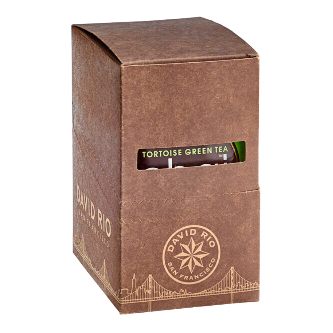 David Rio Tortoise Green Tea Chai Tea Latte Single Serve Packets - 12/Box