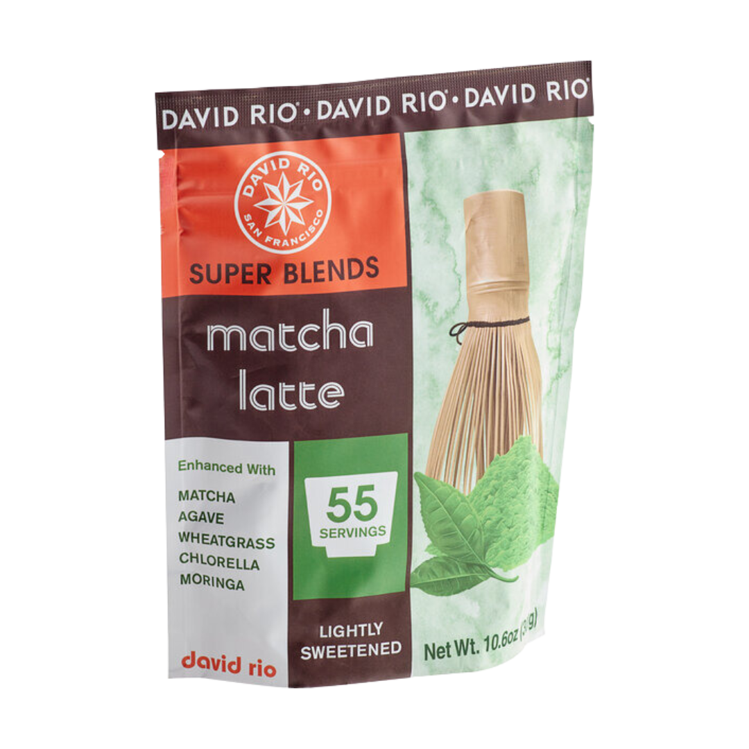 David Rio Super Blends Matcha Latte Mix 10.6 oz.