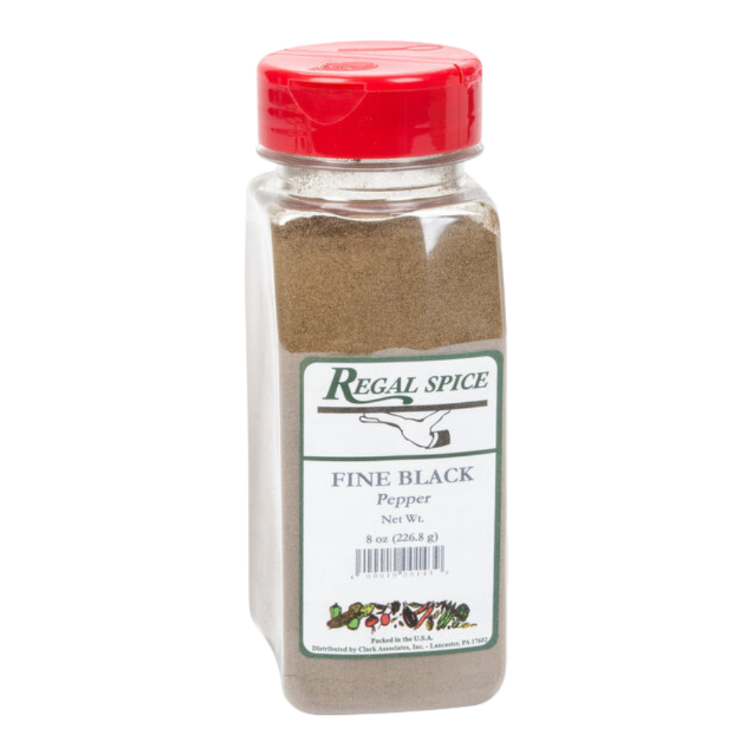 Regal Fine Grind Ground Black Pepper - 8 oz.