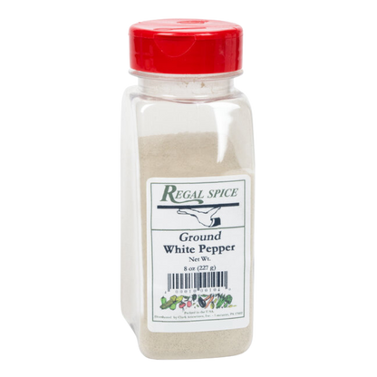 Regal Ground White Pepper - 8 oz.