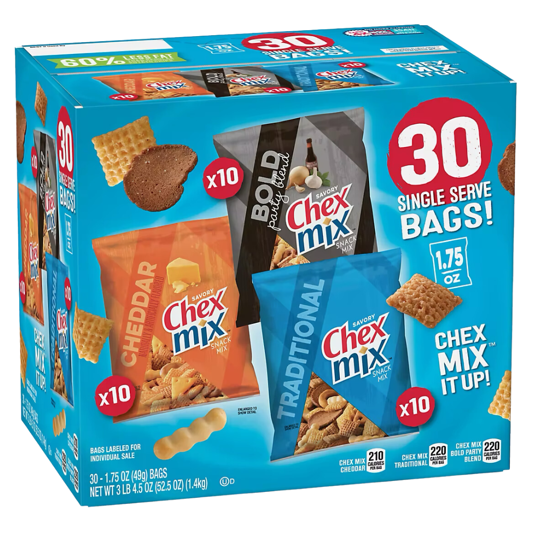 Chex Mix 30ct - FREE SHIPPING*