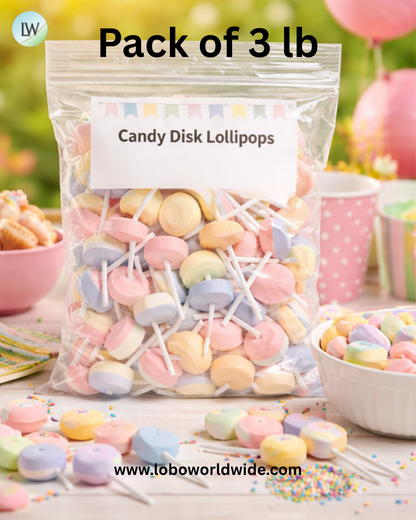 Unwrapped Smarties Lollies