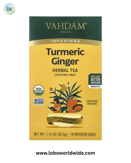 VAHDAM India, Infusions, Herbal Tea, Caffeine Free