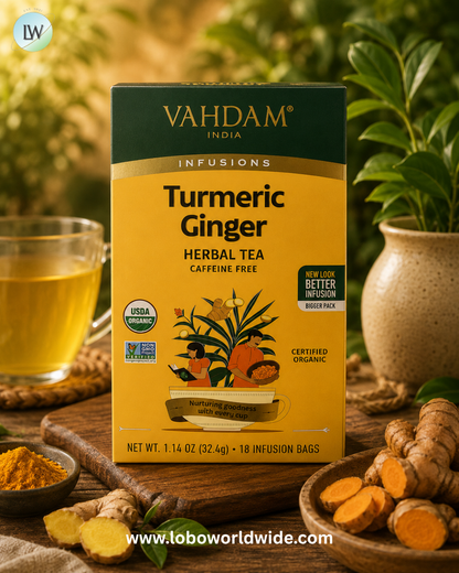 VAHDAM India, Infusions, Herbal Tea, Caffeine Free