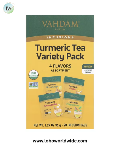 VAHDAM India, Infusions, Herbal Tea, Caffeine Free