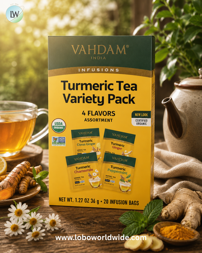 VAHDAM India, Infusions, Herbal Tea, Caffeine Free