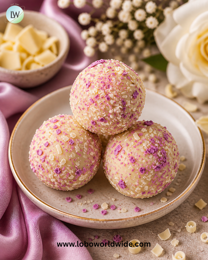 Vanilla Dessert Truffles White Chocolate Birnn - 24ct