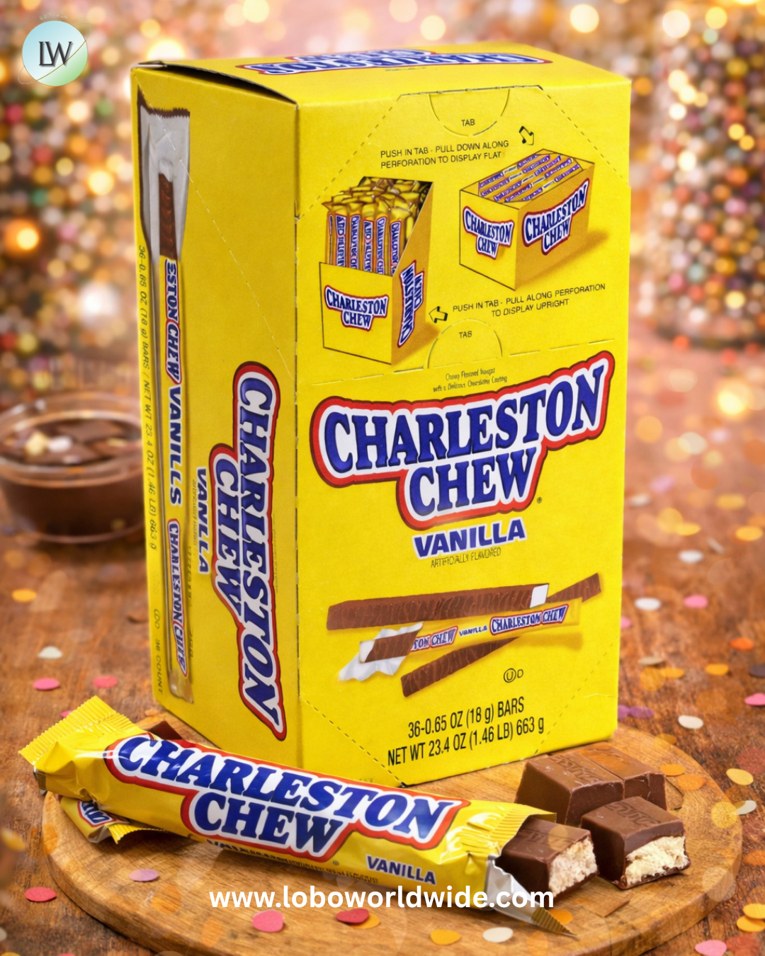 Vanilla Charleston Chews Changemaker 36 Piece