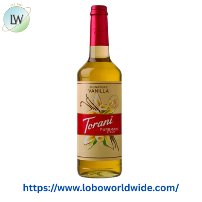 Torani Puremade Signature Vanilla Flavoring Syrup 750 mL