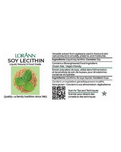 LorAnn Oils 16 oz. Liquid Soy Lecithin