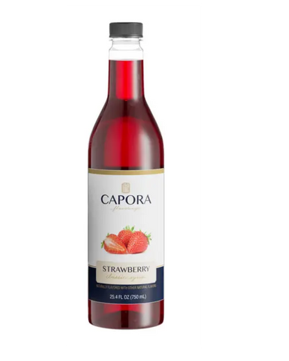 Capora Flavoring Syrup 750 mL – 6/Case (Various Flavours)