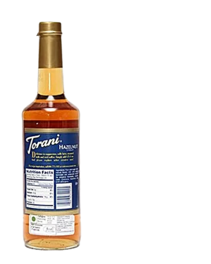 Torani Hazelnut Flavoring Syrup 750 mL