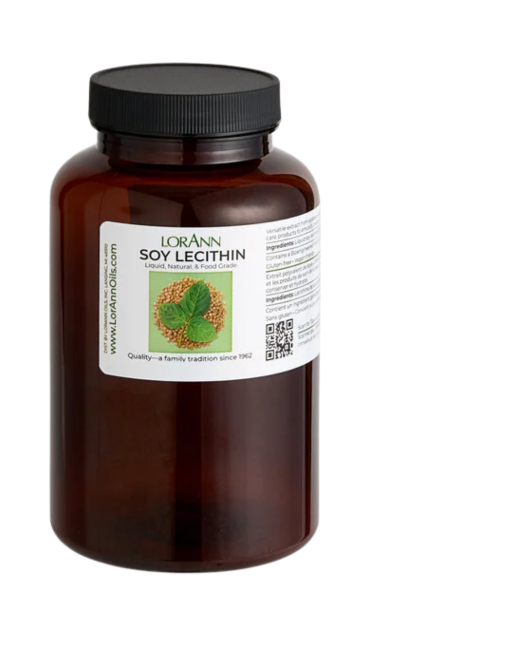 LorAnn Oils 16 oz. Liquid Soy Lecithin