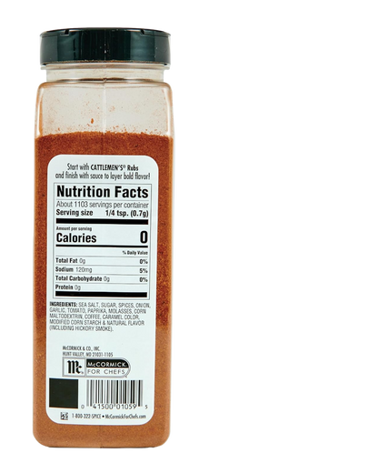 Cattlemen's 27.25 oz. Cowboy BBQ Rub