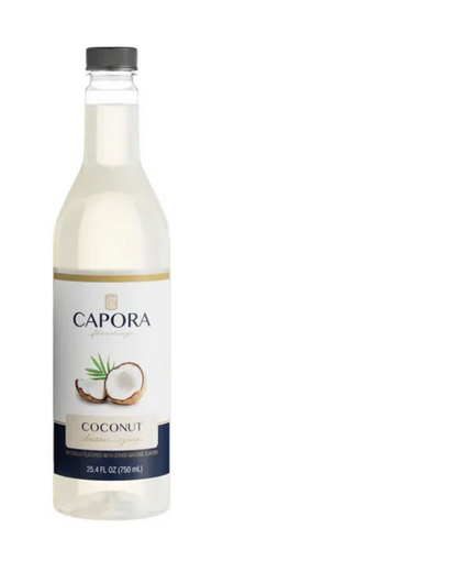 Capora Flavoring Syrup 750 mL – 6/Case (Various Flavours)