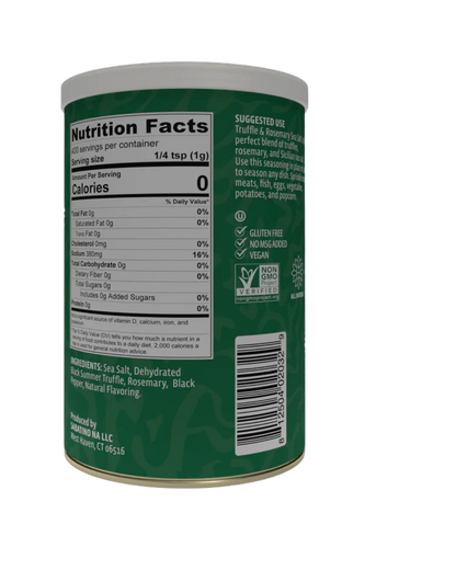 Sabatino Tartufi 14 oz. Truffle & Rosemary Sea Salt
