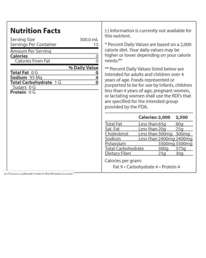 Torani Sugar Free Salted Caramel Flavoring Syrup 750 mL