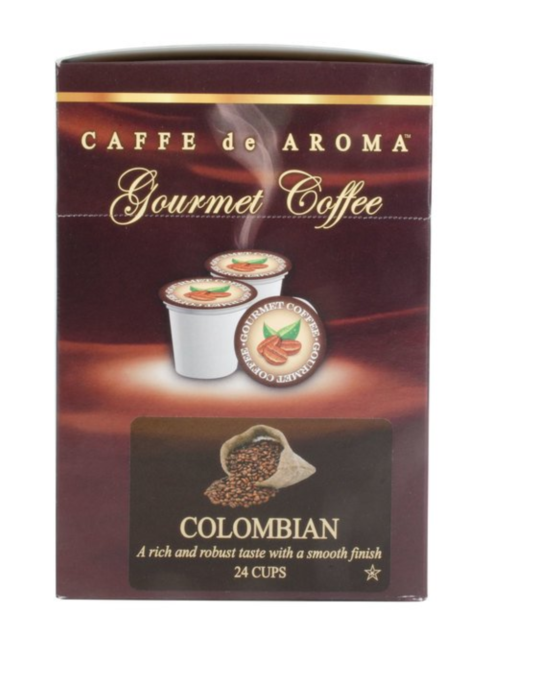 Caffe de Aroma Single Serve Cups – 4/Case (Various Sizes)