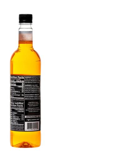 DaVinci Gourmet Sugar Free Peach Flavoring Fruit Syrup 750 mL