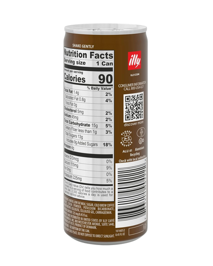 illy Cold Brew Latte  8.45 fl. oz. - 12/Case(various flavours)