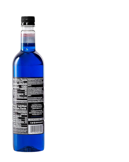 DaVinci Gourmet Classic Blue Curacao Flavoring Syrup 750 mL