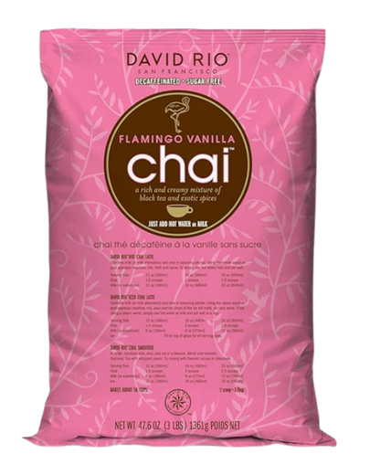 David Rio  Chai Tea Latte Mix(Varoius flavours and sizes )