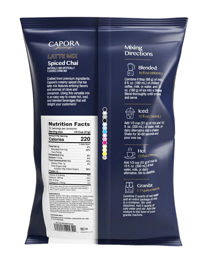 Capora 3.5 lb. Spiced Chai Latte Mix