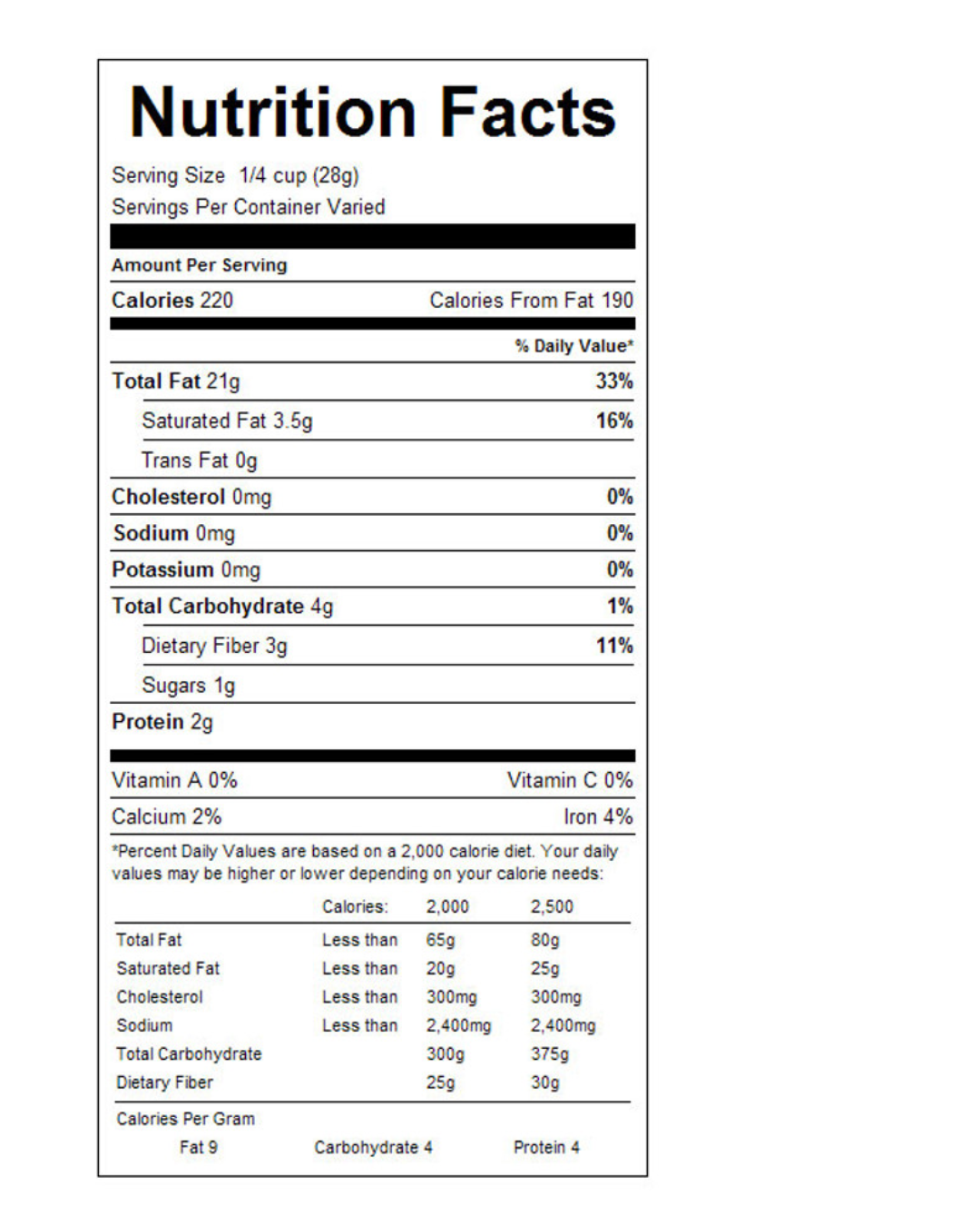 15 lb. Dry Roasted Unsalted Macadamia Nuts