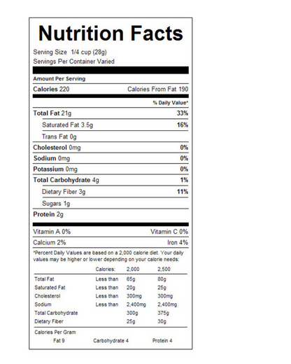 15 lb. Dry Roasted Unsalted Macadamia Nuts