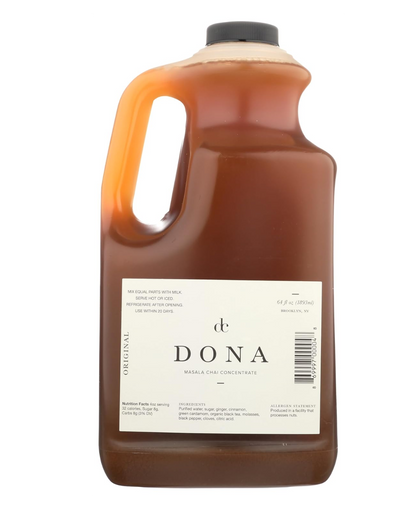 Dona Tea 1:1 Concentrate 64 fl. oz. 12/case (various flavours)