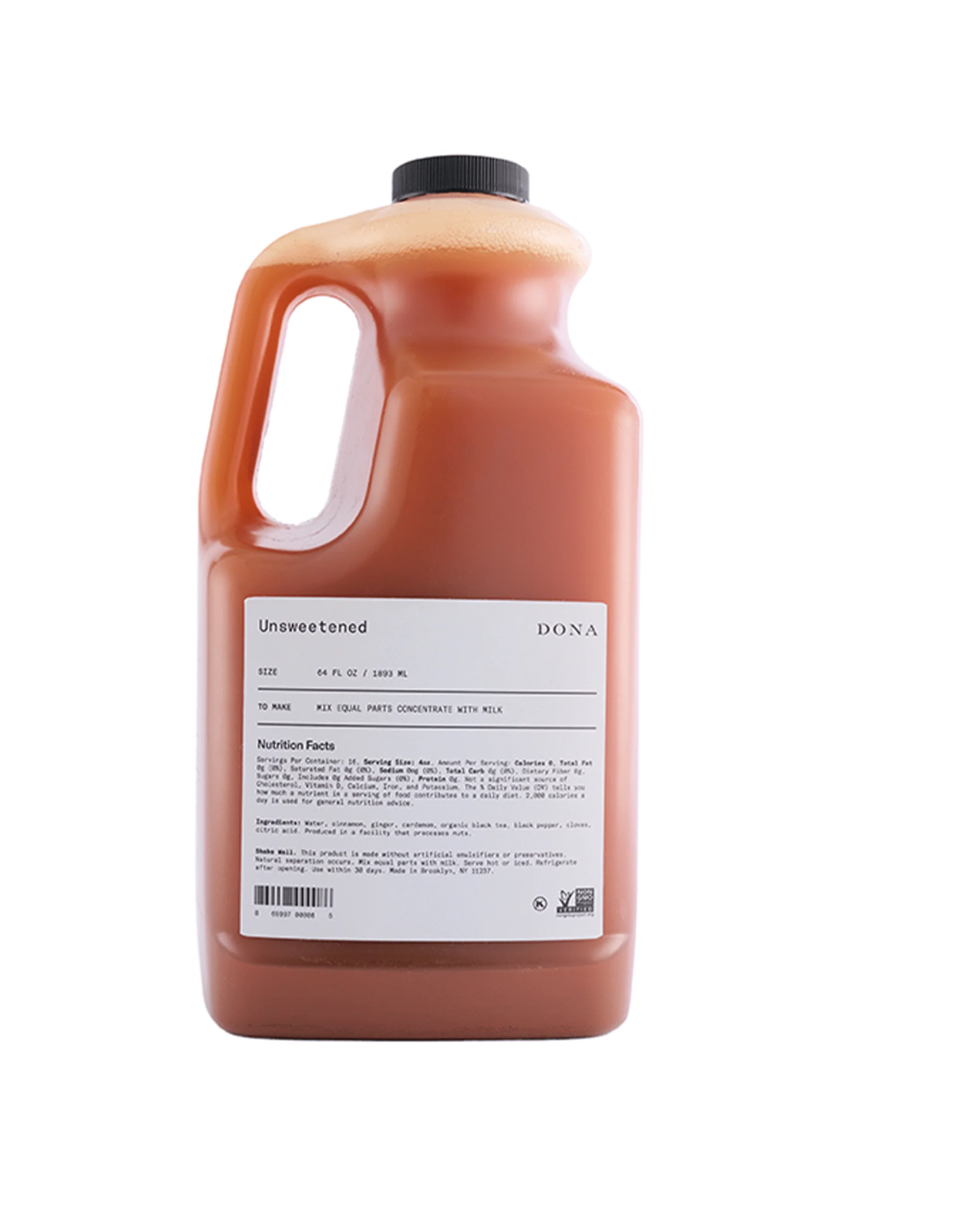 Dona Tea 1:1 Concentrate 64 fl. oz. 12/case (various flavours)