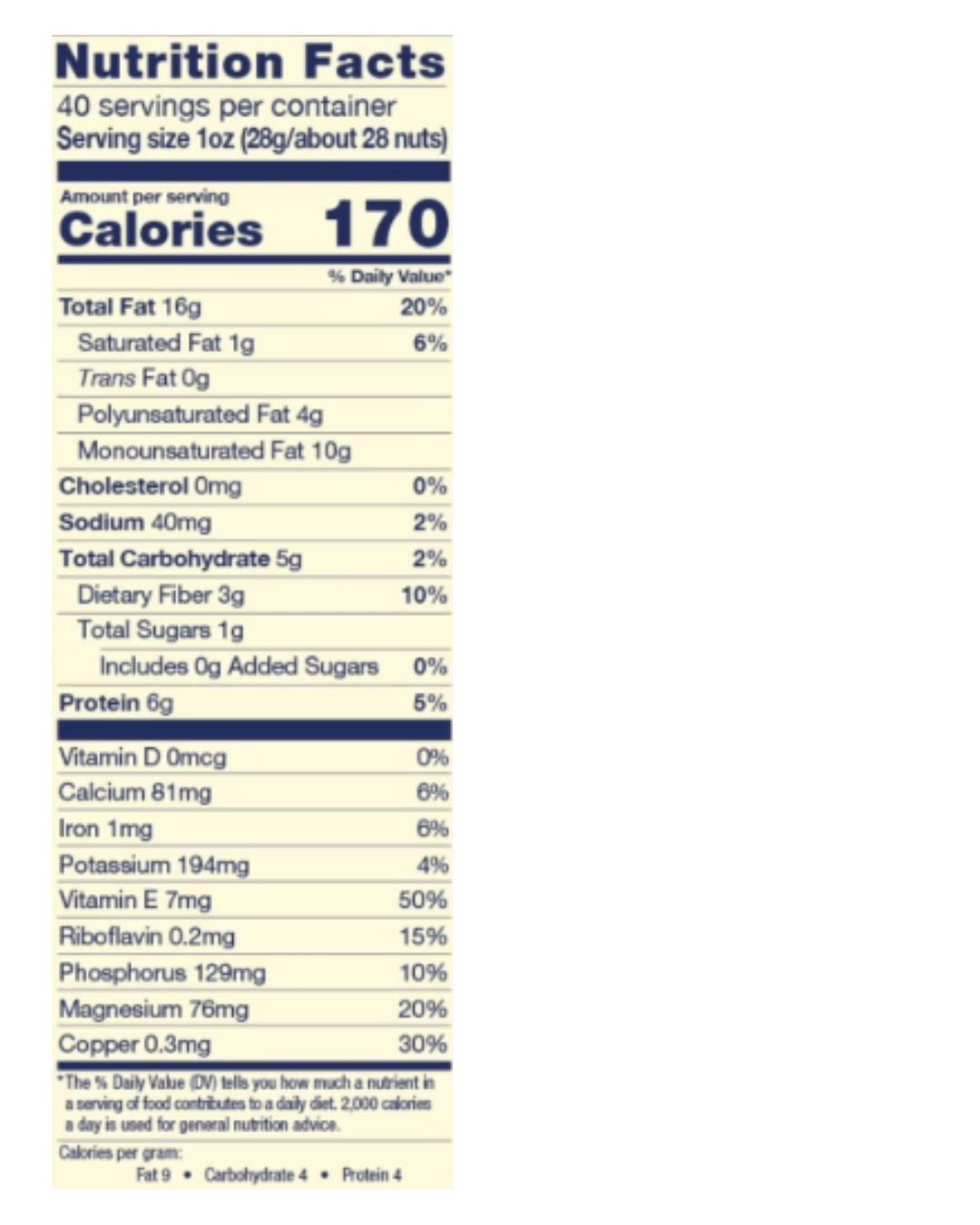 Blue Diamond Roasted Salted Whole Almonds 25 lb