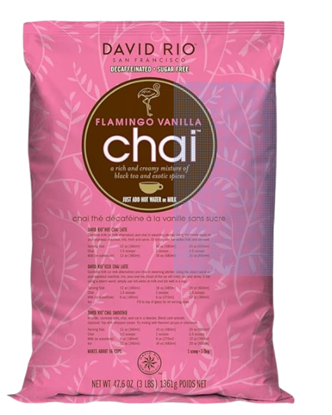 David Rio  Chai Tea Latte Mix(Varoius flavours and sizes )