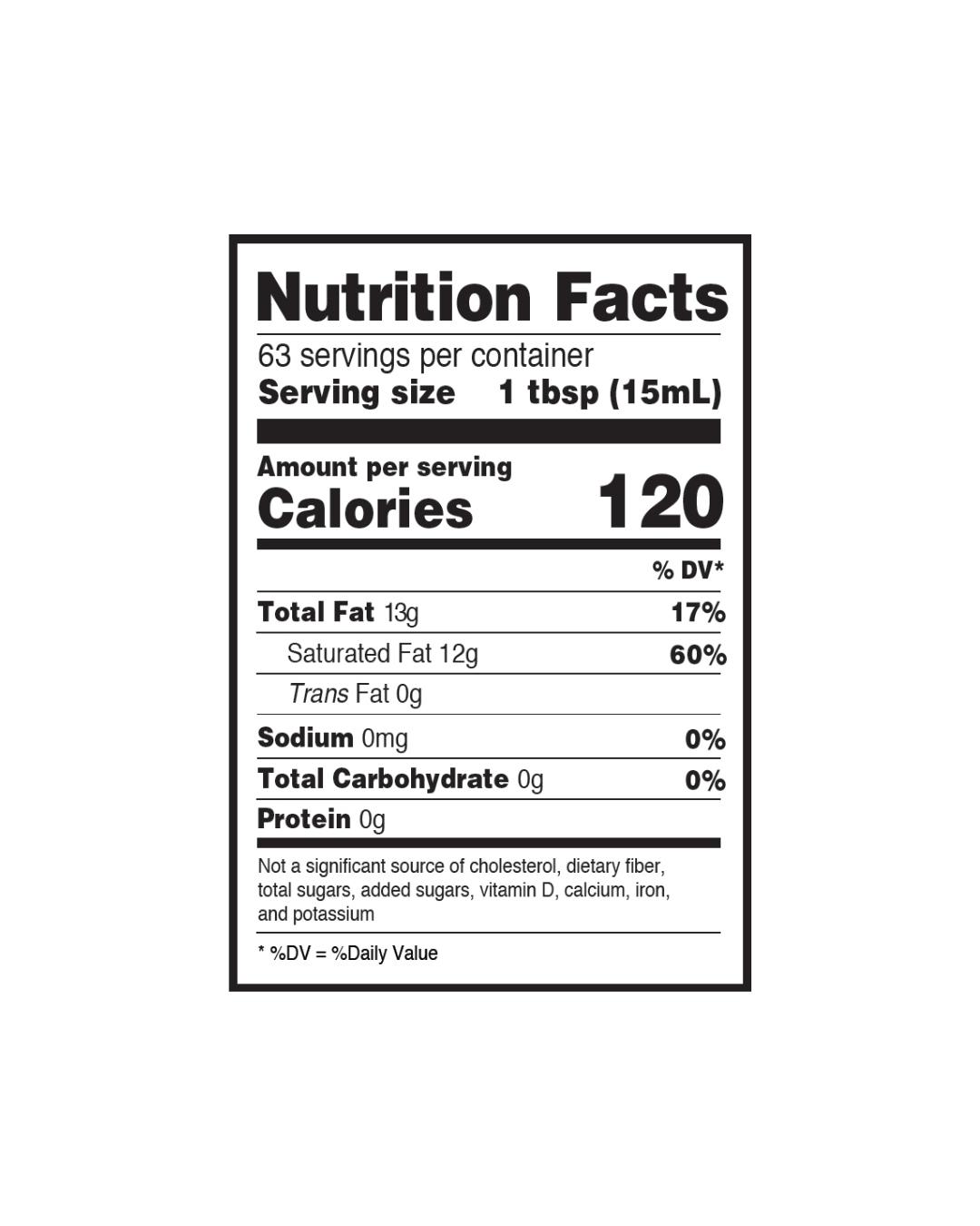 Golden Barrel 32 oz. Butter Flavored Coconut Oil - 12/Case