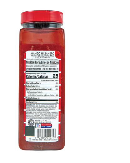 Lawry's 21.75 oz. Mango Habanero Seasoning Mix